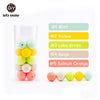 Let's make 50pcs Silicone Beads 12mm Eco-friendly Sensory Teething Necklace Food Grade Mom Nursing DIY Jewelry Baby Teethers