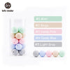 Let's make 50pcs Silicone Beads 12mm Eco-friendly Sensory Teething Necklace Food Grade Mom Nursing DIY Jewelry Baby Teethers